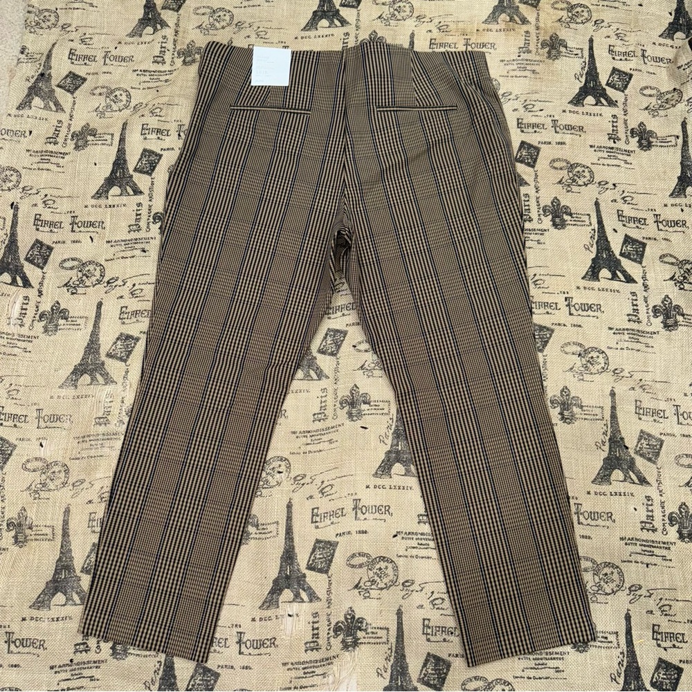 A New Day  Plaid High-Rise Fitted Hip & Thigh Stretch Skinny Ankle Pant - Picture 11 of 16